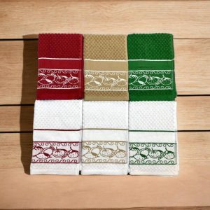 JACQUARD HAND & FACE TOWELS